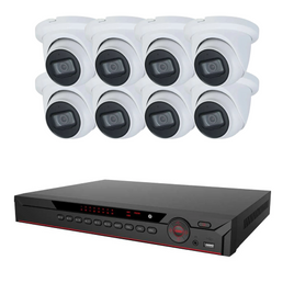 8CH NVR-PRO 4K Dome Camera Kit (4/8)