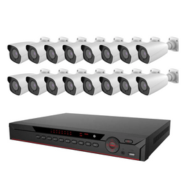 16CH NVR-PRO 4K Bullet Camera Kit (8/12/16)
