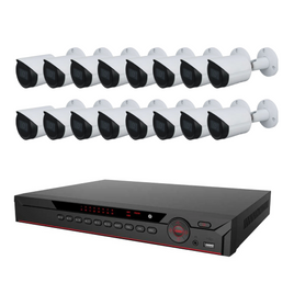 16CH NVR-PRO 5M Bullet Camera Kit (8/12/16)