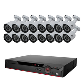 16CH DVR 5M Bullet Camera Kit (8/12/16)