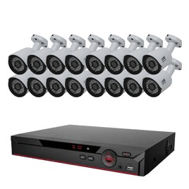 16CH DVR 4K Bullet Camera Kit (8/12/16)