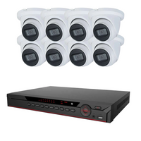 16CH NVR-PRO 4K Dome Camera Kit (8/12/16)