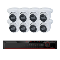 32CH NVR-PRO 4K Dome Camera Kit (8/12/16/24/32)