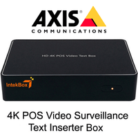 AXIS HD IP 4K POS Smart Video Text Inserter Interface Box - Intekbox