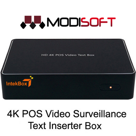 ModiSoft IntekBox Text Inserter HD 4K TVI AHD CVI Coax Camera solution - Intekbox