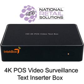 NRS IntekBox Text Inserter HD 4K TVI AHD CVI Coax Camera solution