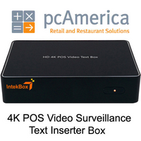 pcAmerica Text Inserter HD 4K Network IP Camera Solution - Intekbox