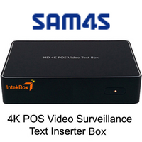 SAM4S IntekBox Text Inserter HD 4K Network IP Camera solution - Intekbox
